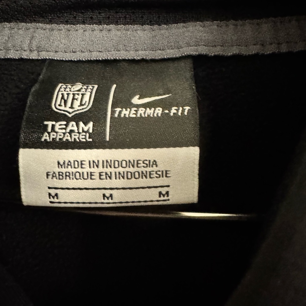 NFL Nike Black Carolina Panthers Hoodie - Picture 4 of 5